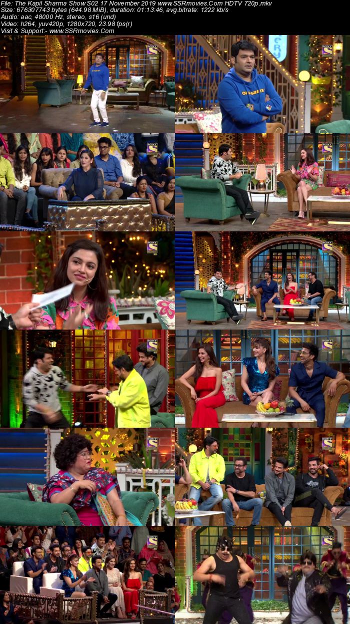 The Kapil Sharma Show S02 17 November 2019 Full Show Download HDTV HDRip 480p