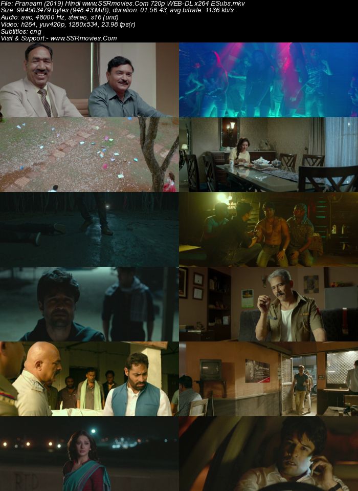 Pranaam (2019) Hindi 720p WEB-DL x264 950MB ESubs