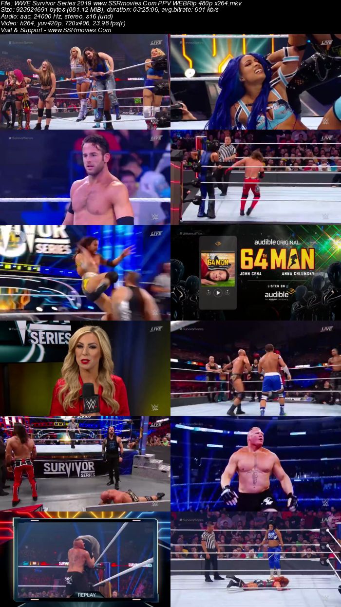 WWE Survivor Series 2019 PPV WEBRip Full Show Download HD