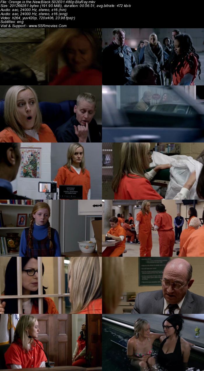 Orange is the New Black S02 Complete Dual Audio 720p 480p BluRay x264