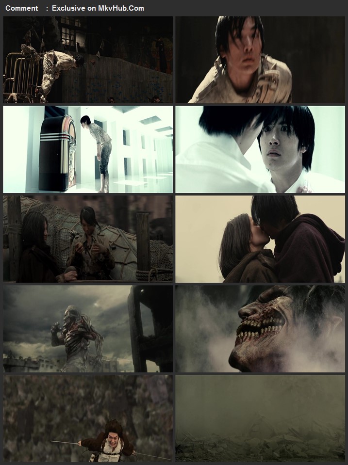 Attack on Titan 2 2015 720p BluRay ORG Dual Audio In Hindi Japanese