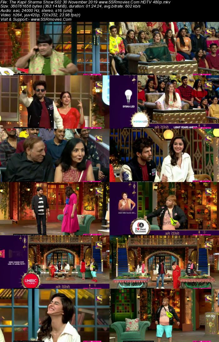 The Kapil Sharma Show S02 30 November 2019 Full Show Download HDTV HDRip 480p