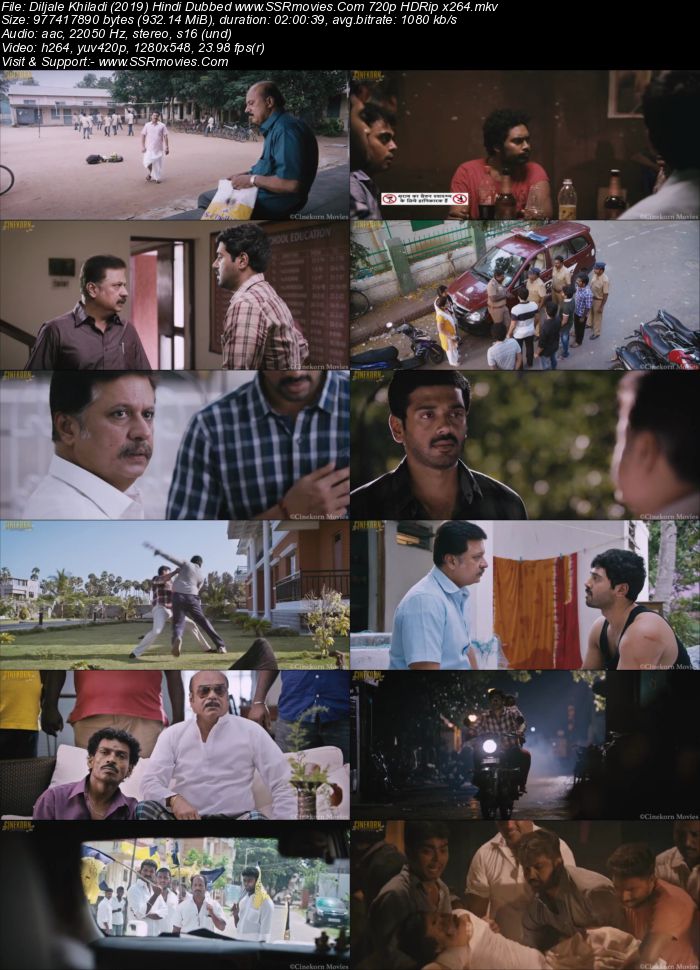 Diljale Khiladi (2019) Hindi Dubbed 480p HDRip x264 350MB Movie Download