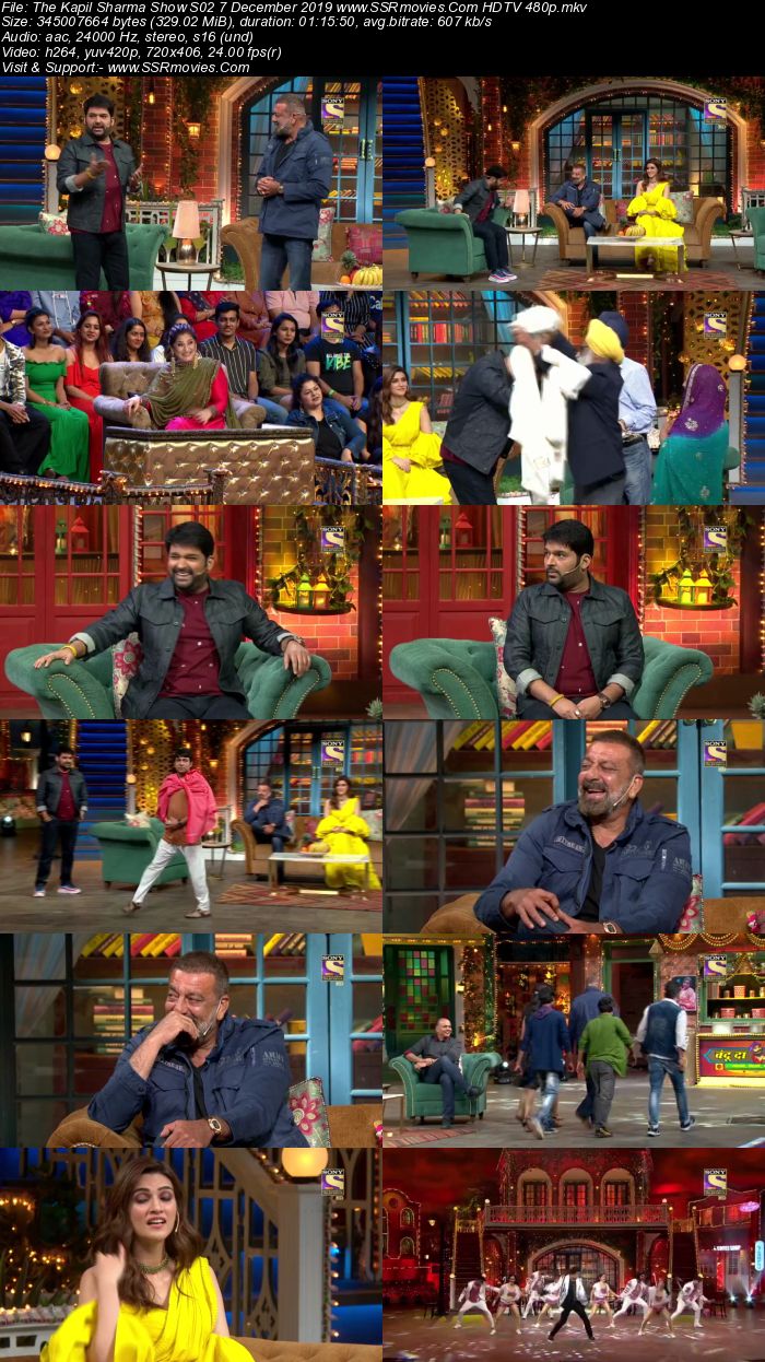 The Kapil Sharma Show S02 7 December 2019 Full Show Download HDTV HDRip 480p