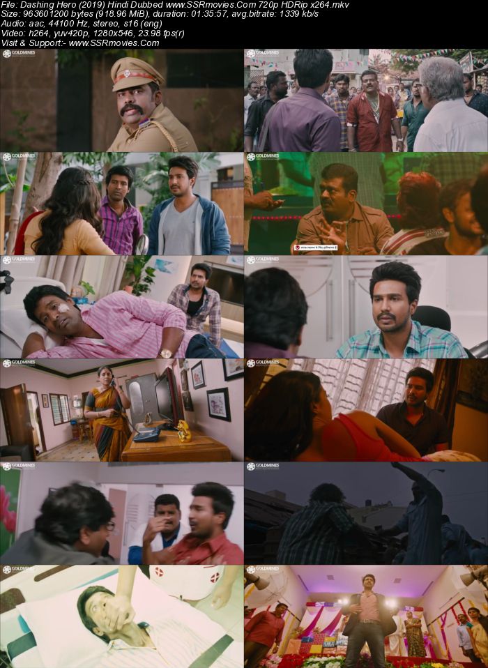 Dashing Hero (2019) Hindi Dubbed 720p HDRip x264 900MB Full Movie Download