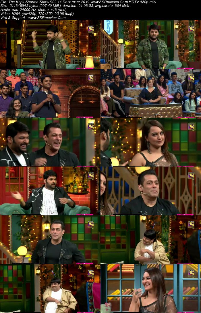 The Kapil Sharma Show S02 14 December 2019 Full Show Download HDTV HDRip 480p