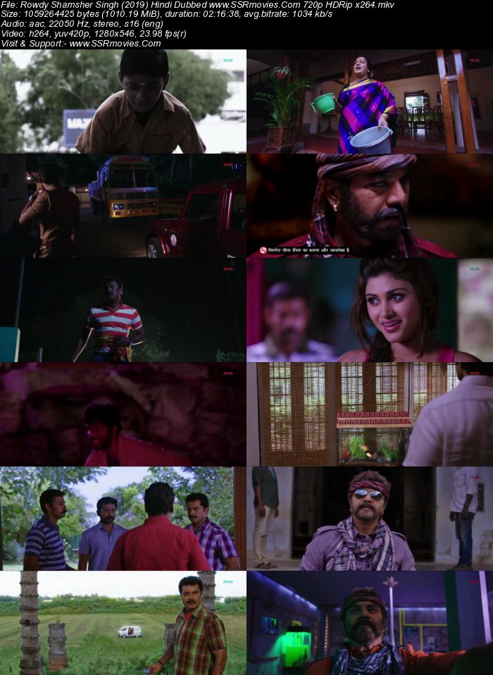 Rowdy Shamsher Singh (2019) Hindi Dubbed 720p HDRip x264 1GB Full Movie Download