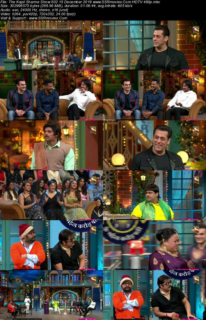 The Kapil Sharma Show S02 15 December 2019 Full Show Download HDTV HDRip 480p