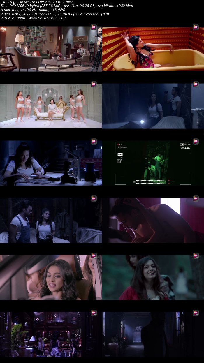 Ragini MMS Returns S02 2019 Complete Hindi 720p 480p WEB-DL 950MB Download