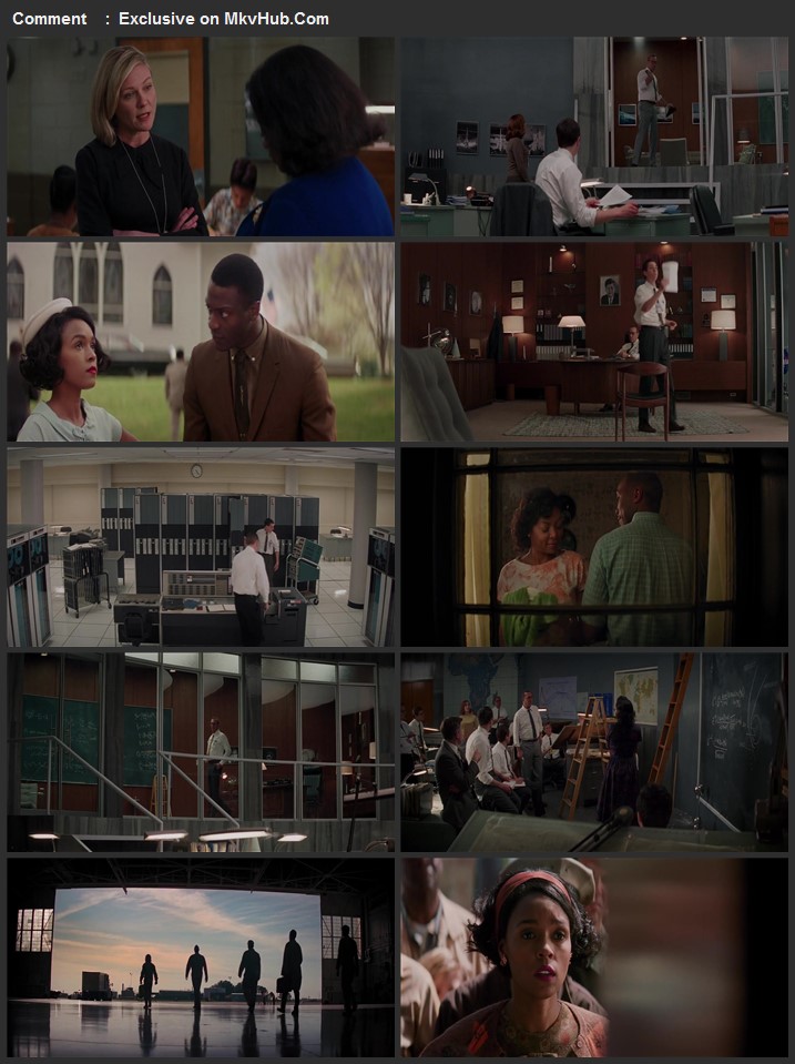 Hidden Figures 2016 720p BluRay ORG Dual Audio In Hindi English