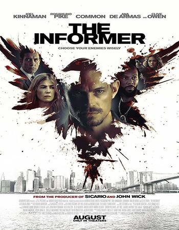 The Informer (2019) English 480p WEB-DL x264 350MB Full Movie Download