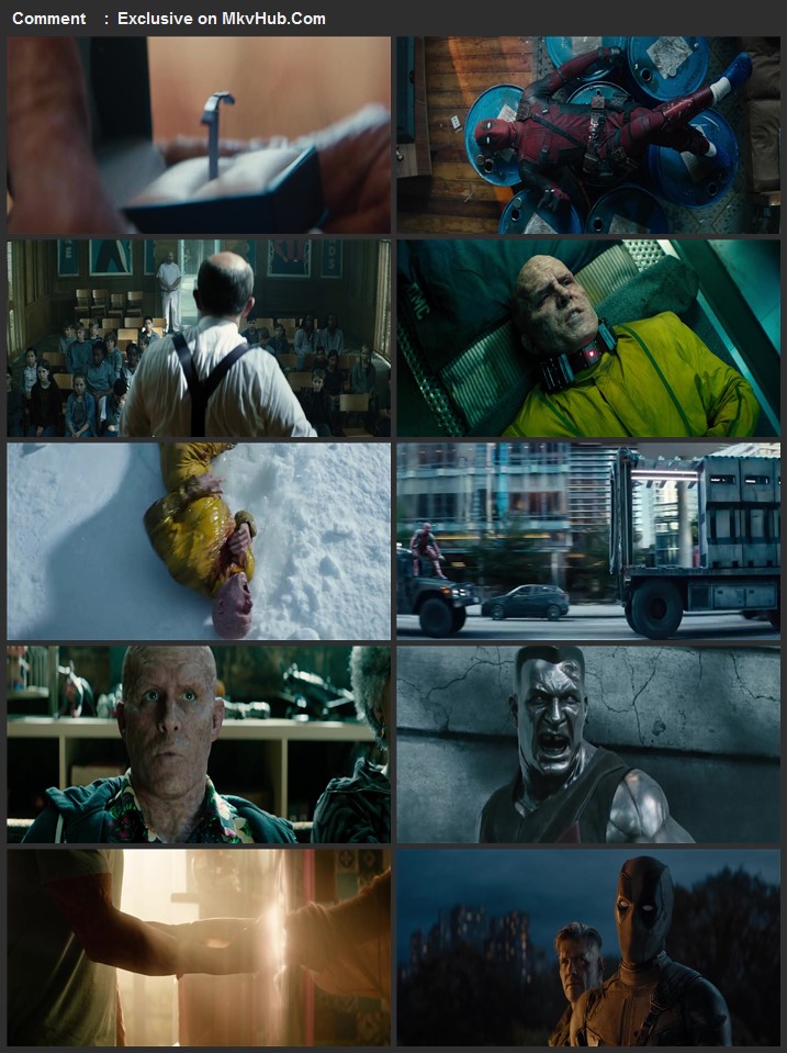 Deadpool 2 2018 720p BluRay ORG Dual Audio In Hindi English