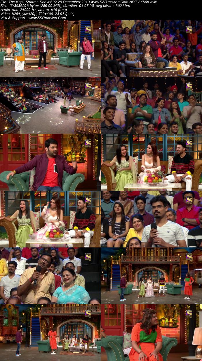 The Kapil Sharma Show S02 28 December 2019 Full Show Download HDTV HDRip 480p