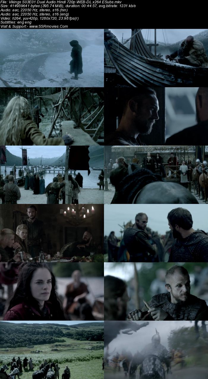 Vikings S03 Complete Dual Audio Hindi 720p 480p WEB-DL 3.6GB ESubs Download