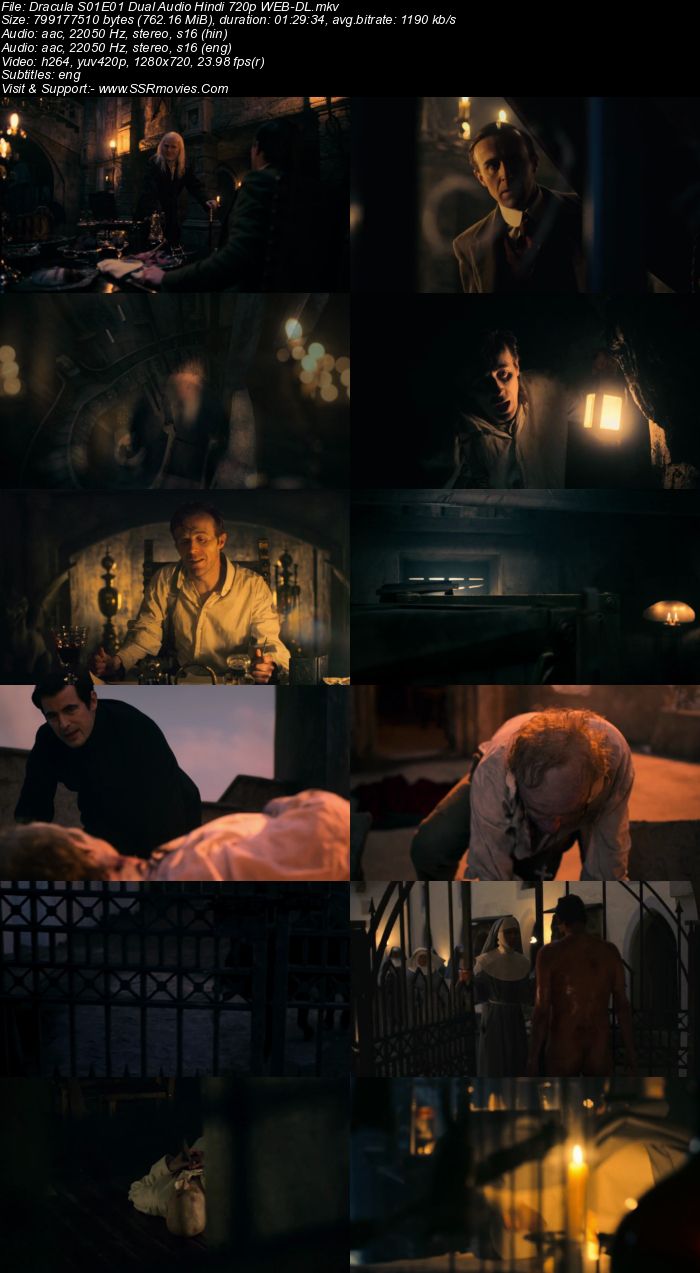 Dracula S01 Complete Dual Audio Hindi 720p 480p WEB-DL x264 ESubs Download