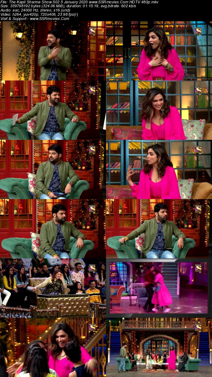 The Kapil Sharma Show S02 5 January 2020 Full Show Download HDTV HDRip 480p