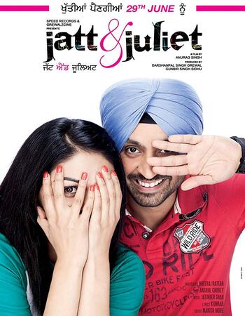 Jatt & Juliet (2012) Dual Audio Hindi 480p HDRip x264 450MB Full Movie Download