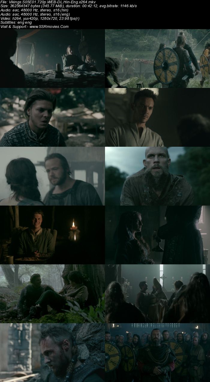 Vikings S05 Complete Dual Audio Hindi 720p 480p WEB-DL 7.2GB ESubs Download