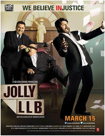 Jolly LLB (2013) Hindi 480p DVDRip x264 400MB ESubs Full Movie Download