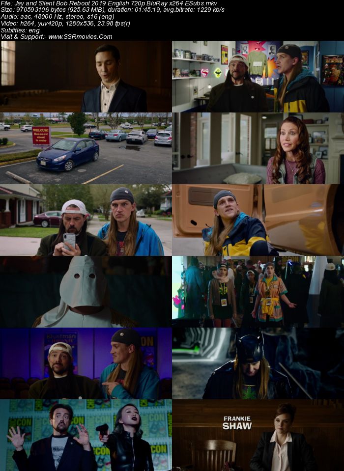 Jay and Silent Bob Reboot (2019) English 720p BluRay x264 900MB Full Movie Download