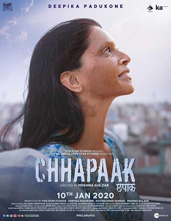 Chhapaak (2020) Hindi 720p 480p pDVDRip x264 1.2GB Full Movie Download