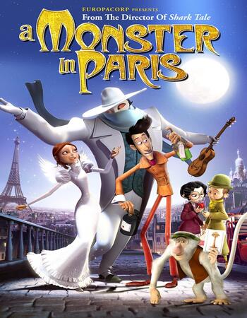 A Monster in Paris (2011) Dual Audio Hindi 480p BluRay 300MB ESubs Full Movie Download