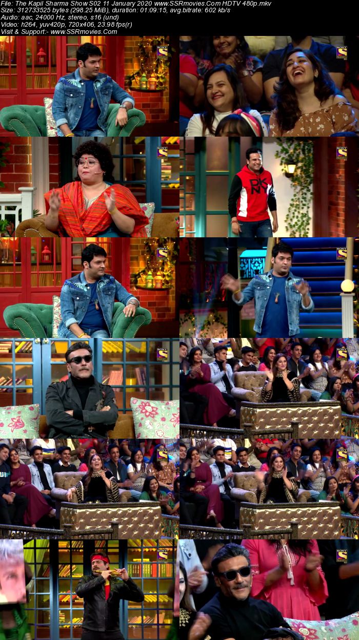 The Kapil Sharma Show S02 11 January 2020 Full Show Download HDTV HDRip 480p