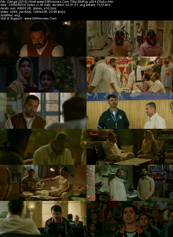 Dangal (2016) Hindi 480p BluRay x264 500MB ESubs Movie Download