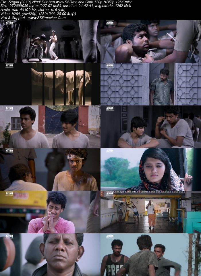 Sagaa (2019) Hindi Dubbed 480p HDRip x264 300MB Movie Download