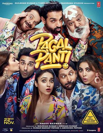 Pagalpanti (2019) Hindi 480p HDRip x264 450MB ESubs Full Movie Download