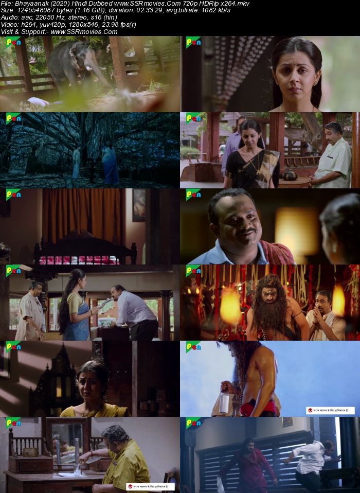 Bhayaanak (2020) Hindi Dubbed 480p HDRip x264 450MB Full Movie Download