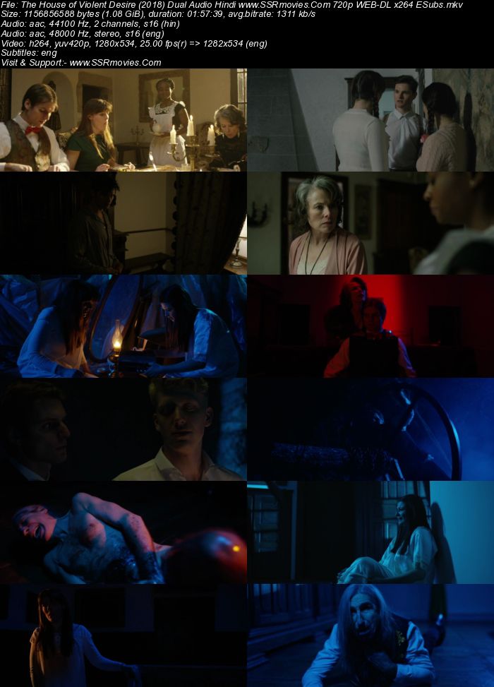 The House of Violent Desire (2018) Dual Audio Hindi 720p WEB-DL x264 1.1GB Full Movie Download