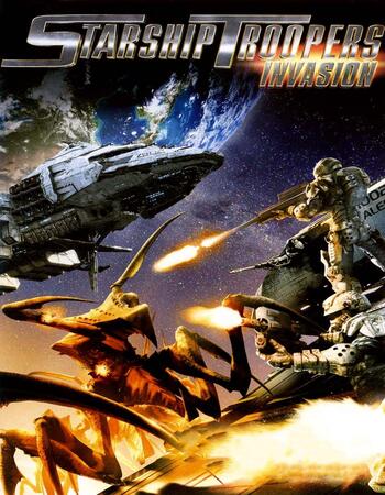 Starship Troopers Invasion (2012) Dual Audio Hindi 480p BluRay 300MB Full Movie Download