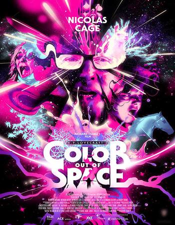 Color Out of Space (2019) English 480p DVDScr x264 300MB Full Movie Download