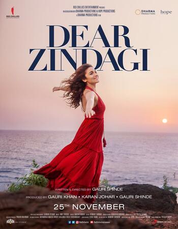 Dear Zindagi (2016) Hindi 480p WEB-DL x264 450MB Full Movie Download