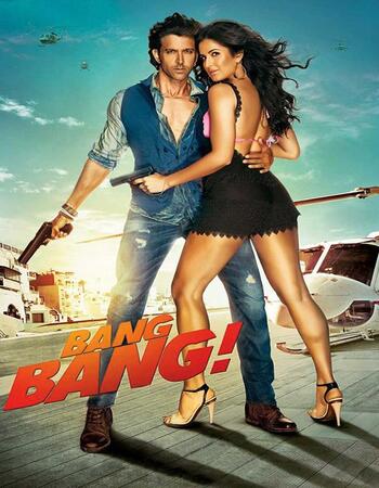 Bang Bang (2014) Hindi 480p BluRay x264 450MB ESubs Full Movie Download