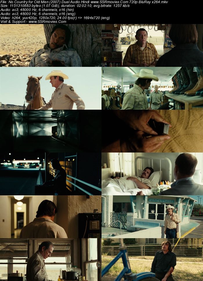 No Country for Old Men (2007) Dual Audio Hindi 480p BluRay x264 400MB