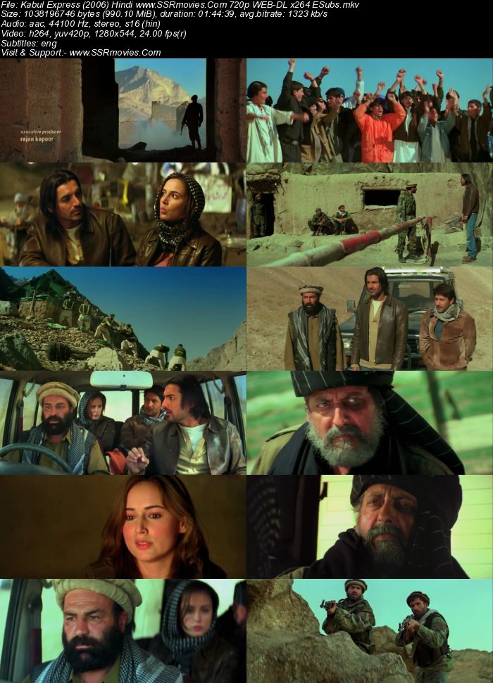 Kabul Express (2006) Hindi 480p WEB-DL x264 300MB ESubs Full Movie Download