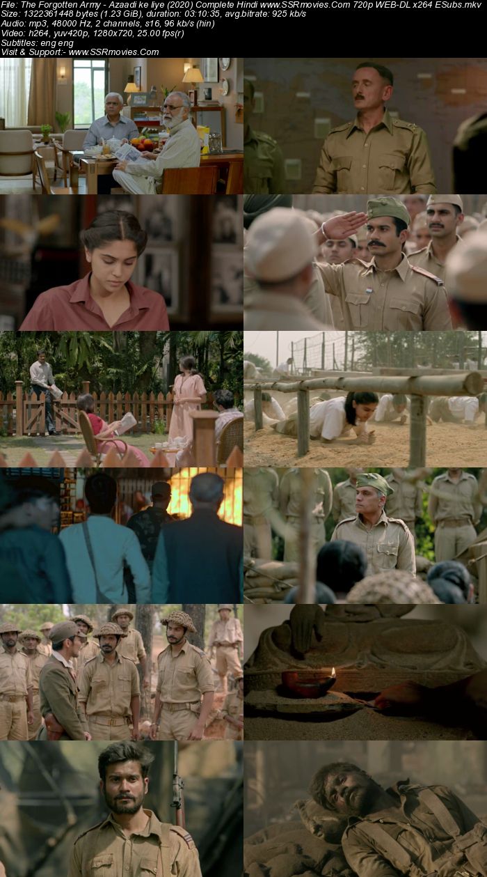 The Forgotten Army (2020) Complete Hindi 720p 480p WEB-DL ESubs Download