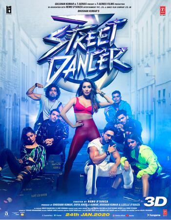 Street Dancer 3D (2020) Hindi 720p 480p pDVDRip x264 1.2GB Full Movie Download