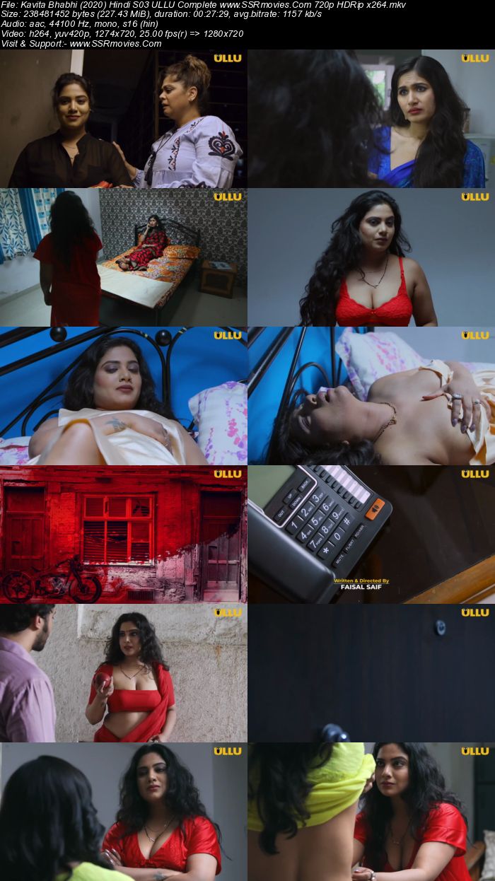 Kavita Bhabhi (2020) Hindi S03 ULLU Complete 720p HDRip x264 200MB Download