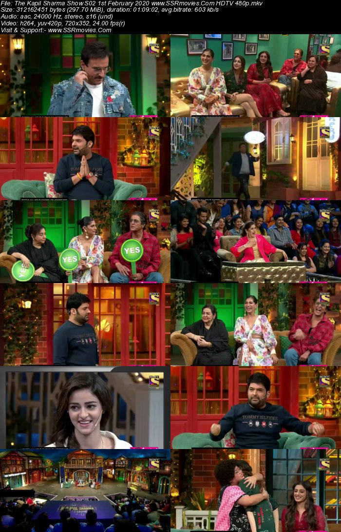 The Kapil Sharma Show S02 1st February 2020 Full Show Download HDTV HDRip 480p 720p