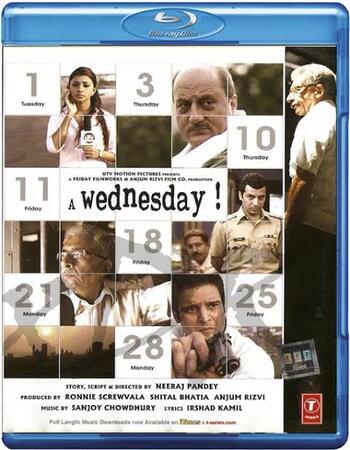 A Wednesday (2008) Hindi 480p BluRay x264 300MB Full Movie Download