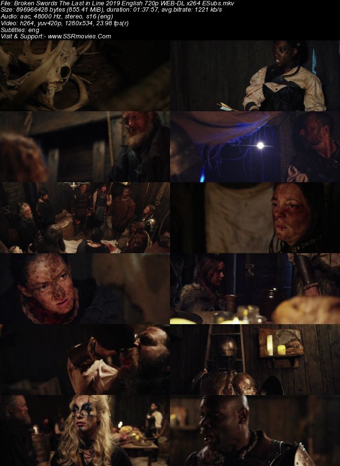 Broken Swords: The Last in Line (2018) English 720p WEB-DL x264 850MB Full Movie Download