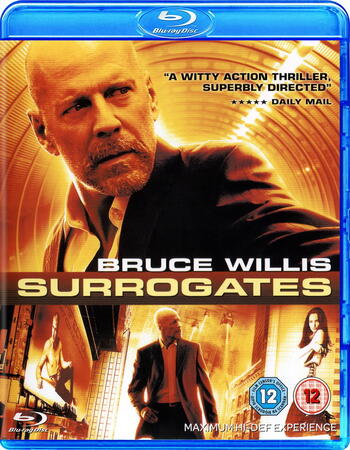 Surrogates (2009) Dual Audio Hindi 720p BluRay x264 600MB Full Movie Download