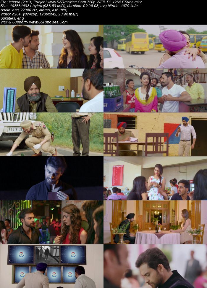 Ishqaa (2018) Punjabi 480p WEB-DL x264 400MB ESubs Full Movie Download