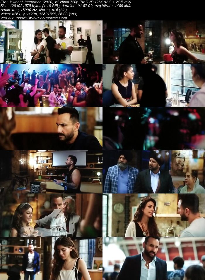 Jawaani Jaaneman (2019) Hindi V2 720p 480p pDVDRip x264 1.2GB Download