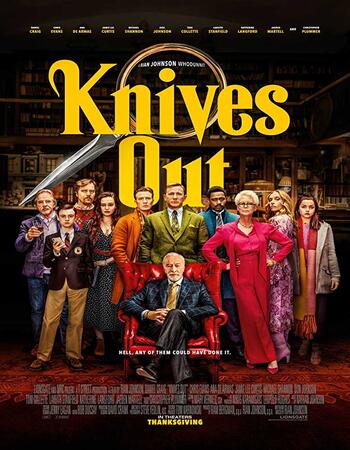 Knives Out (2019) English 720p WEB-DL x264 1.1GB Full Movie Download