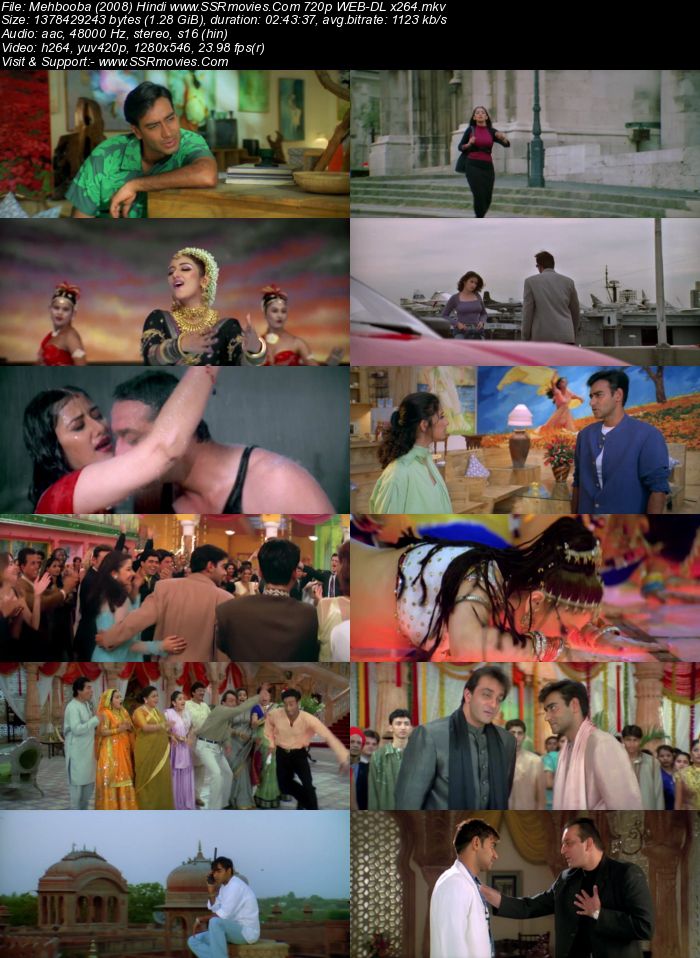 Mehbooba (2008) Hindi 720p WEB-DL x264 1.3GB Full Movie Download