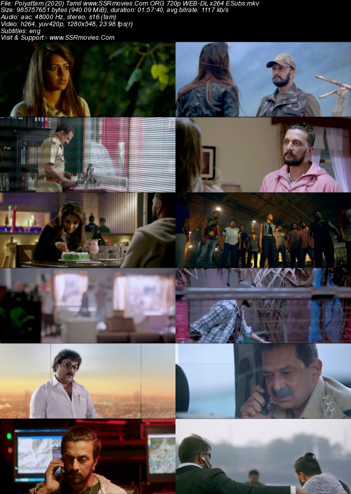 Poiyattam (2020) Tamil 720p WEB-DL x264 900MB Full Movie Download